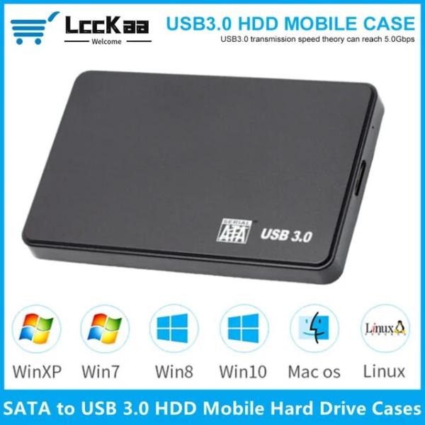 Lcckaa-ハードドライブアダプター,2.5インチ,sata to USB 3.0,ノートブック用...
