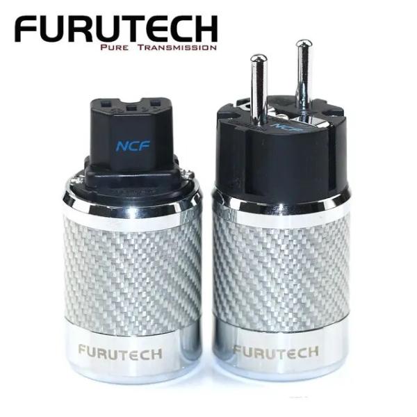 Furutech FI-E50 FI-50M ncf V35rystals EU/us電源管コネクタ...