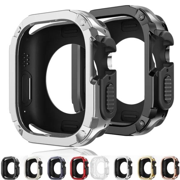 Apple Watch用保護ケース,落下防止シェル,iwatchシリーズ,ウルトラ,49mm, 9,...