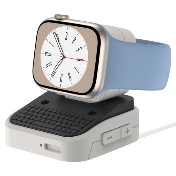 Apple Watch用シリコンチャージャー,デスクトップ充電スタンド8 7 6 5 4 3 SE,...