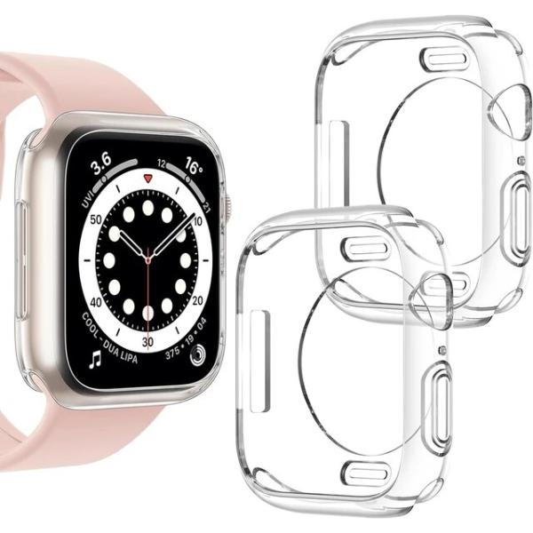 アップルウォッチ用フルpuバンパー,スクリーンプロテクターなし,49mm, 44mm, 45mm, ...