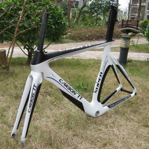 Naturefly白黒カーボンロードバイクフレー...の商品画像