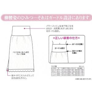 和装肌着 暑い時期 さらっとLINEガードルペ...の詳細画像4