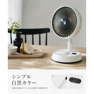 折りたたみ扇風機 冷風扇 コードレス 4段風量...の詳細画像2