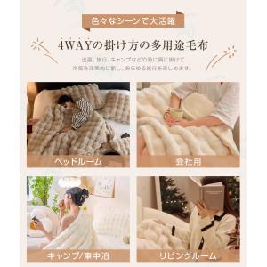 ★即納★収納袋付き★ ふわとろ 毛布 電気毛布...の詳細画像5