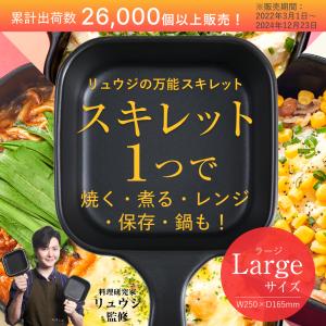 料理研究家 リュウジの万能スキレットLarge リュウジ スキレット 焼く