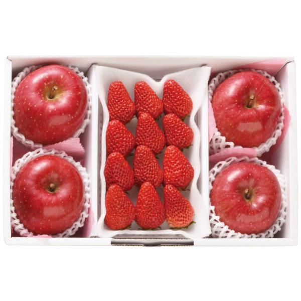 サンふじといちご詰合せ お歳暮 冬ギフト 冬の贈り物 年末ギフト 感謝の贈り物 お世話になった方に ...