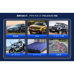ポータブルエアコンプレッサー コードレス 充電...の詳細画像2