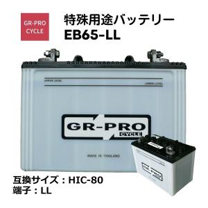 GR-PRO CYCLE 特殊用途バッテリー 交換用バッテリー 高所作業車 スイーパー スクラバー 小型電動車 BROAD EB65 EB65-LL｜ichibankanshop