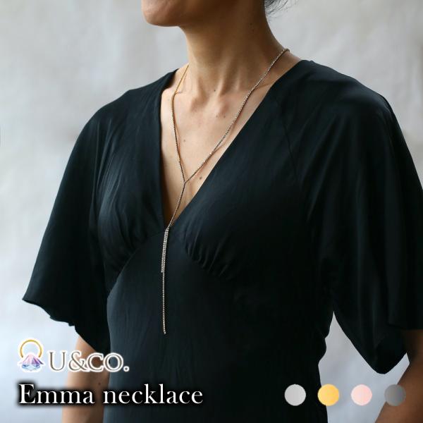 ネックレス Emma necklace アクセサリー コスチュームジュエリー キュービックジルコニア...