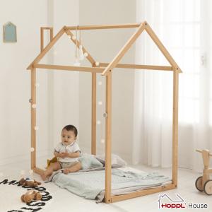 HOPPL ホップル ホップルハウス プレイハウス 子ども部屋 木製 プライベート空間 簡単組立 インテリア かわいい 入園お祝い 入学お祝い プレゼント HS-FR-NA｜ichibankanshop