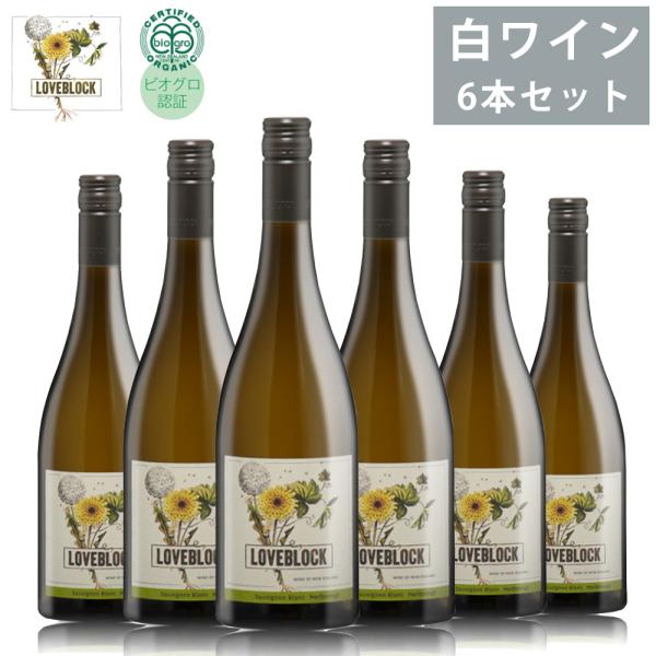 ラブブロック 2021 6本セット 750ml×6 白ワイン 白桃 トロピカル フレッシュ なめらか...