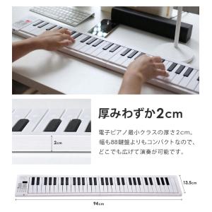 電子キーボード 折りたたみ式 電子ピアノ 61...の詳細画像5