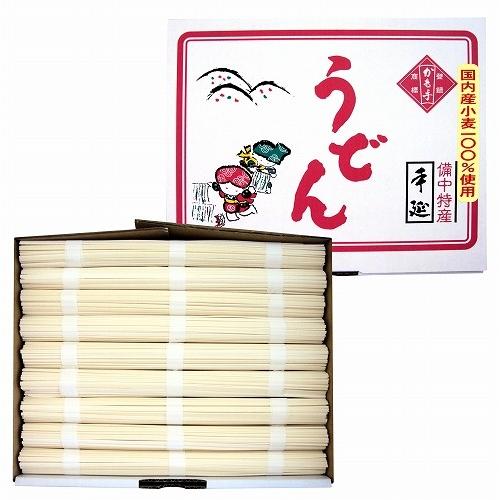 手延べうどん 「国内産小麦100%使用 手延うどん」 100g×27束 乾麺 かも川 かも手の麺 か...
