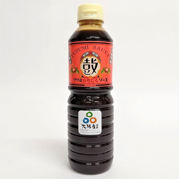 ツヅミいちじくソース 500ｍｌ　　ツヅミ食品 地ソース いちじく  お好み焼き　たこ焼き　揚げ物　...