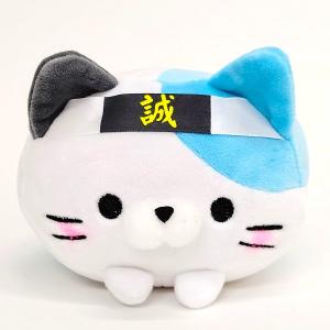 もちふわ！ ころころにゃんこ しんせんぐみにゃん 京都 お土産 京都お土産 京都 お土産 大阪お土産 ネコのぬいぐるみ 猫のぬいぐるみの商品画像