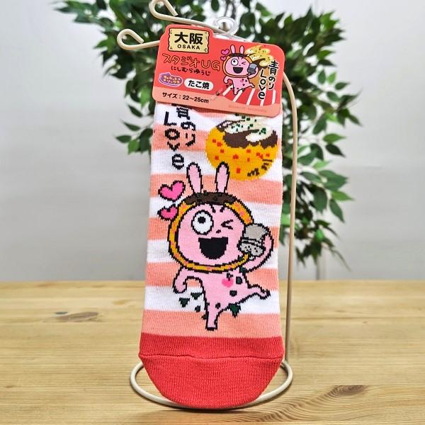 ラブラビット たこ焼き ソックス（スタジオUG）　　大阪　大阪土産　大阪お土産　ご当地スタジオUG　...