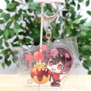 大阪限定 カラフルピーチ アクリルキーホルダー（うり） 大阪 大阪土産