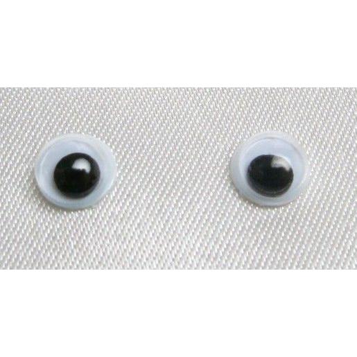 動眼  6mm （100個入り）  ムービングアイ 活動眼球