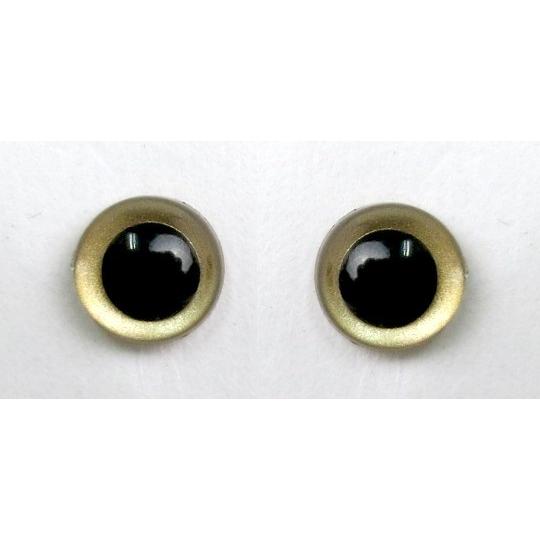 クリスタルアイ 9mm ゴールド （30個入り）