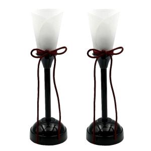 豆雪洞 丸型 21cm ぼんぼり 雛道具 みかん型 雪洞 : いち藤 - 通販