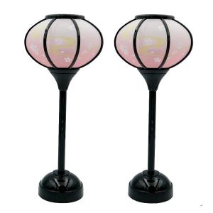 コードレス LED 雪洞 ぼんぼり 桜 18cm 雛道具 : いち藤 - 通販