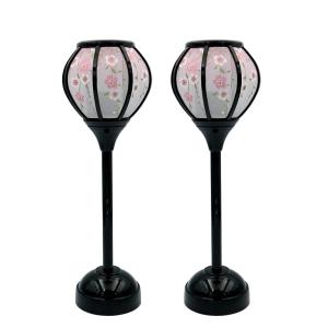 コードレス LED 雪洞 ぼんぼり 桜 18cm 雛道具 : いち藤 - 通販