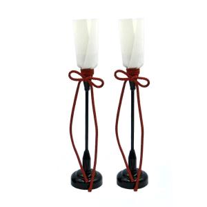 コードレス LED 雪洞 ぼんぼり 桜 18cm 雛道具 : いち藤 - 通販