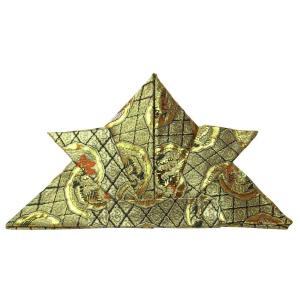 5022 五月人形 軍扇 太鼓 陣笠 コンパクト ミニチュア 三品揃い : いち