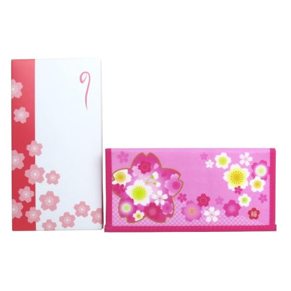 開運財布 桜 ピンク    財布 干支 開運 招福 札入れ メンズ レディース