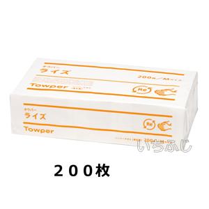 ペーパータオル タウパーライズM 200枚 1...の詳細画像1