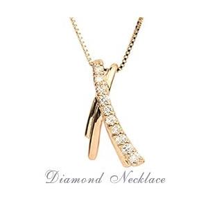 ネックレス スイートテンダイヤモンド 0.1カラット 10金 ピンク ネックレス スイートテンダイヤモンド 0.1カラット 10金 ピンク