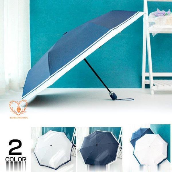 折りたたみ傘 軽量 メンズ レディース ワンタッチ 晴雨兼用 完全遮光 uvカット 自動開閉 撥水 ...