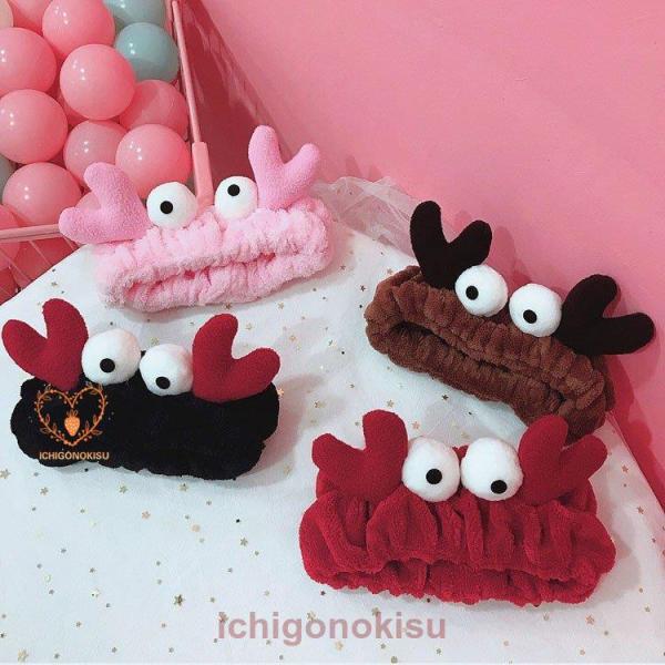 ヘアバンド カチューシャ 二種類ヘアアクセ  レディース 可愛い 面白い カニ ユニークヘアアクセサ...