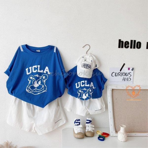 親子コーデ ベビー 赤ちゃん ペアTシャツ 半袖Tシャツ ロンパース カバーオール 親子コーデ 家族...