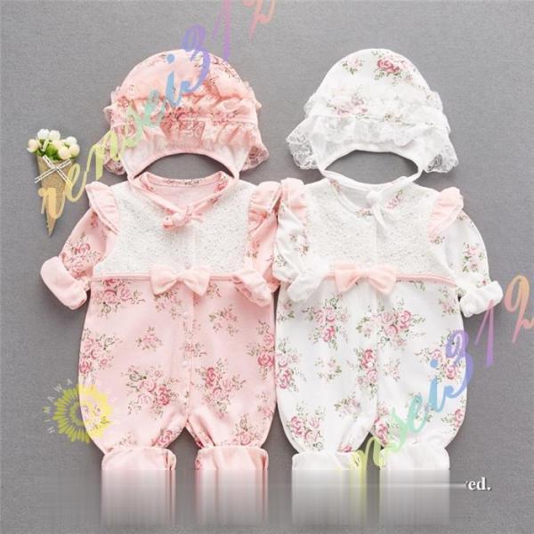 カバーオール 女の子 冬 秋 春 70 80 ベビー服 ベビー 服 赤ちゃん 出産祝い ギフト 長袖...