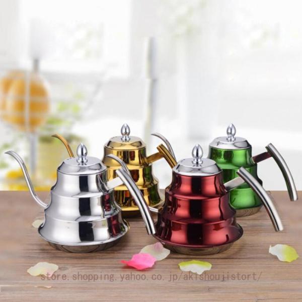 ドリップポット コーヒードリップポット ステンレス 細口 コーヒーポット ポット コーヒー グッズ ...