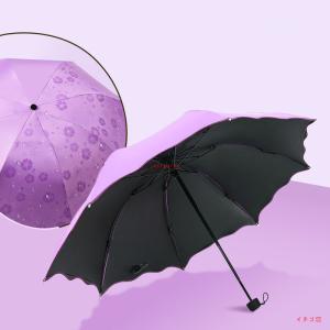折りたたみ傘 晴雨兼用 日傘 折り畳み 遮熱 遮光 軽量 傘 UVカット レディース｜ichigoren
