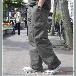 爆買カーゴパンツ メンズ 大きいサイズ ゆったり...の商品画像