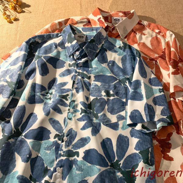 爆買アロハシャツ レディースシャツ 春夏秋 開襟シャツ ハワイシャツ 半袖 カジュアルシャツ リゾー...