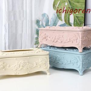 Francfranc 収納 フリル ティッシュカバー ホワイト : ZOZOTOWN Yahoo