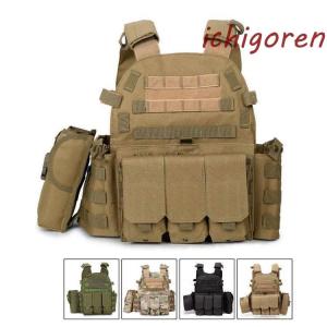 タクティカルベスト サバゲー ミリタリーベスト チェストリグ ボディ