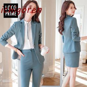 レディーススーツ上下スーツ スカート 2点セット OL通勤 面接 ビジネス