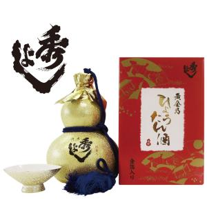 日本酒 秀よし 金瓢 純金箔 本醸造 金箔入り 720ml｜ichigou-sake