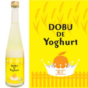 酒田醗酵 みちのく山形 どぶ DE ヨーグルト ゆず どぶろく 500ml 柚子｜ichigou-sake