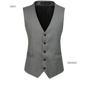 ベスト コットン メンズ チョッキ フォーマル 男前 結婚式