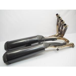 ZX-14R純正マフラー フルエキ エキパイ エキゾースト サイレンサーK619