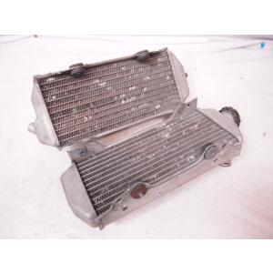 DR-Z400純正ラジエーター 穴あきはなし補修用に。電動ファン可動