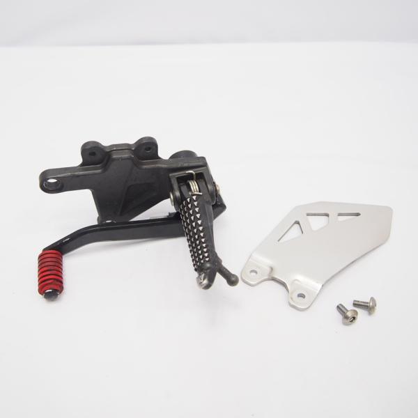 割れ無!! ZX-10R ZX1000J K 11-15年 純正ステップ左 ホルダー ステッププレー...