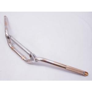 ブレースバー付きアルミハンドル22.2mm 曲がりなし汎用に ホーネット GSR CB250 ジクサ...